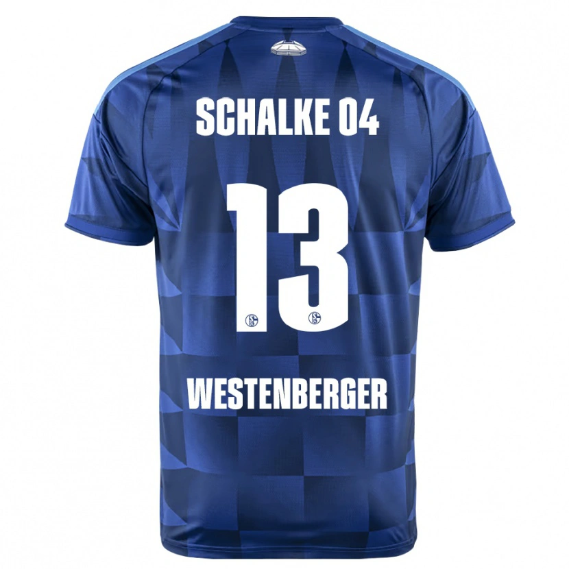 Danxen Herren Noel Westenberger #13 Dunkelblau Gelb Weiß Heimtrikot Trikot 2026/27 T-Shirt