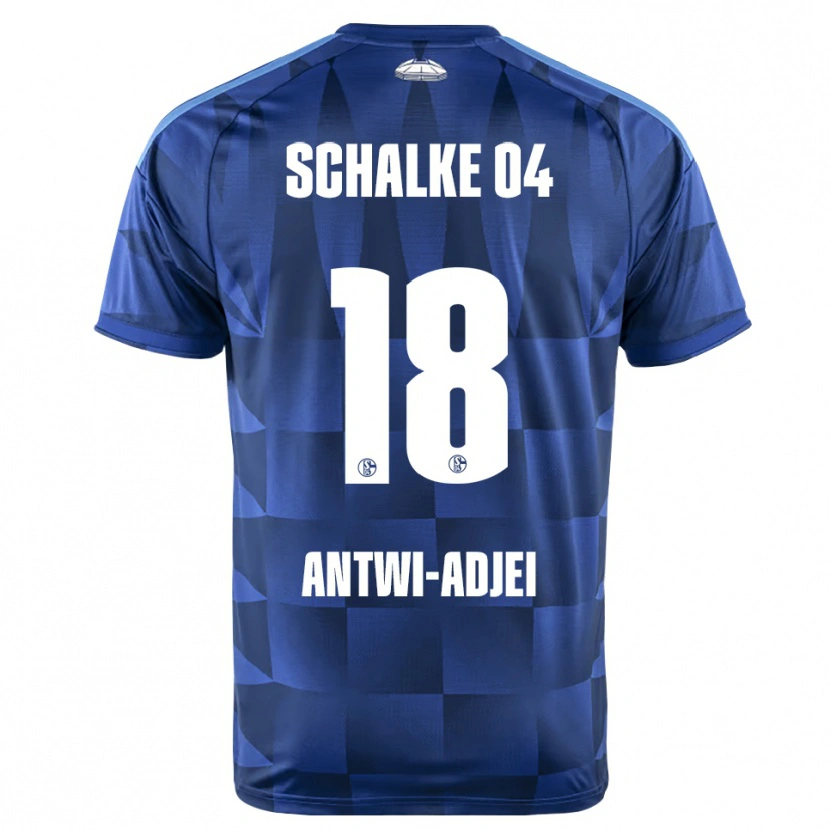 Danxen Herren Christopher Antwi-Adjei #18 Dunkelblau Gelb Weiß Heimtrikot Trikot 2026/27 T-Shirt