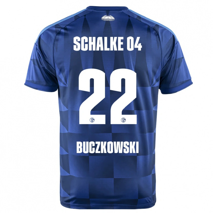 Danxen Herren Philip Buczkowski #22 Dunkelblau Gelb Weiß Heimtrikot Trikot 2026/27 T-Shirt
