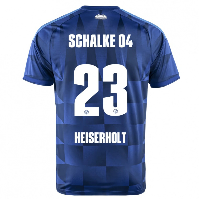 Danxen Herren Finn Heiserholt #23 Dunkelblau Gelb Weiß Heimtrikot Trikot 2026/27 T-Shirt
