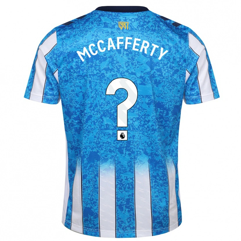 Danxen Herren Lewys Mccafferty #0 Weiß Blau Orange Heimtrikot Trikot 2026/27 T-Shirt