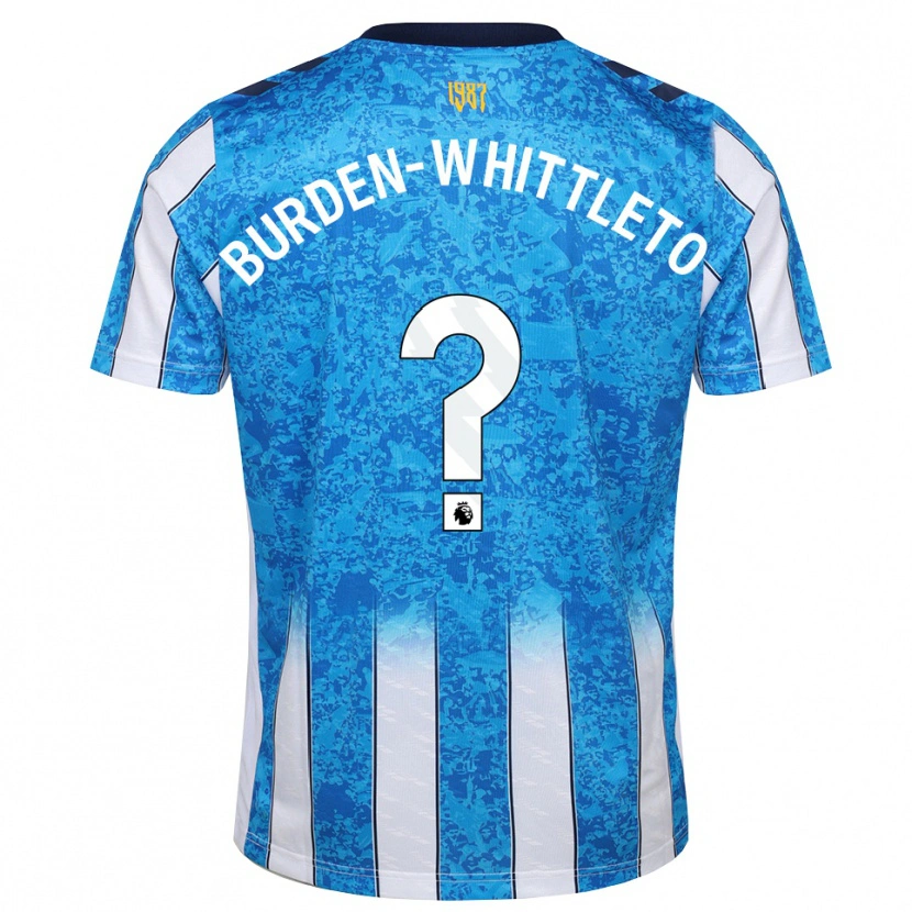 Danxen Herren Charlie Burden-Whittleton #0 Weiß Blau Orange Heimtrikot Trikot 2026/27 T-Shirt