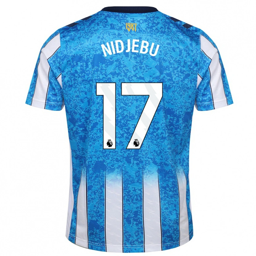 Danxen Herren Success Nidjebu #17 Weiß Blau Orange Heimtrikot Trikot 2026/27 T-Shirt