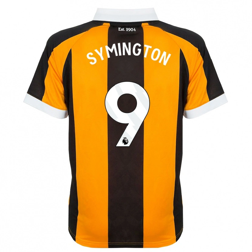 Danxen Herren Jo Symington #9 Orange Schwarz Weiß Heimtrikot Trikot 2026/27 T-Shirt