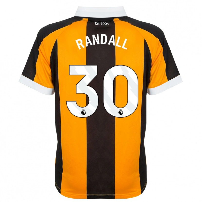 Danxen Herren Jennifer Randall #30 Orange Schwarz Weiß Heimtrikot Trikot 2026/27 T-Shirt