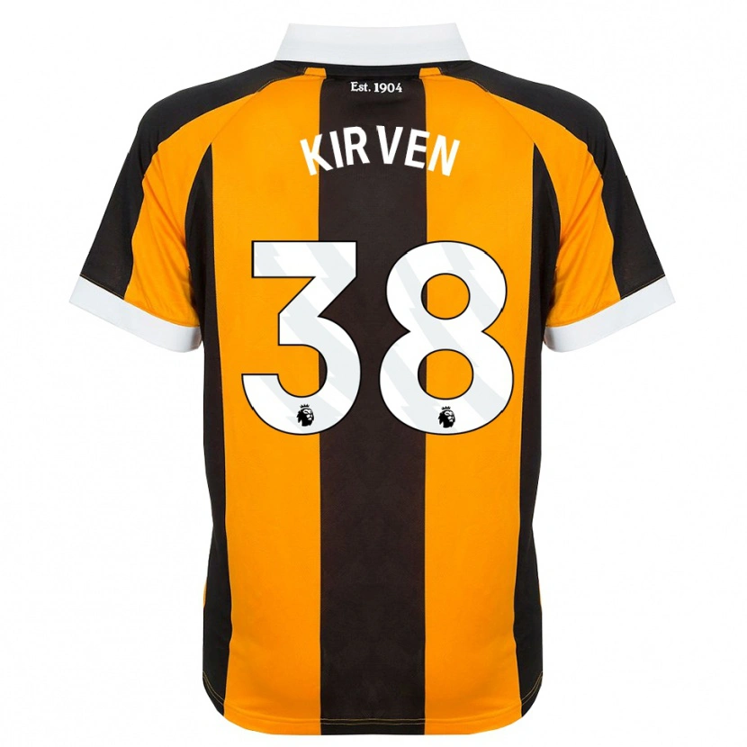 Danxen Herren Tess Kirven #38 Orange Schwarz Weiß Heimtrikot Trikot 2026/27 T-Shirt