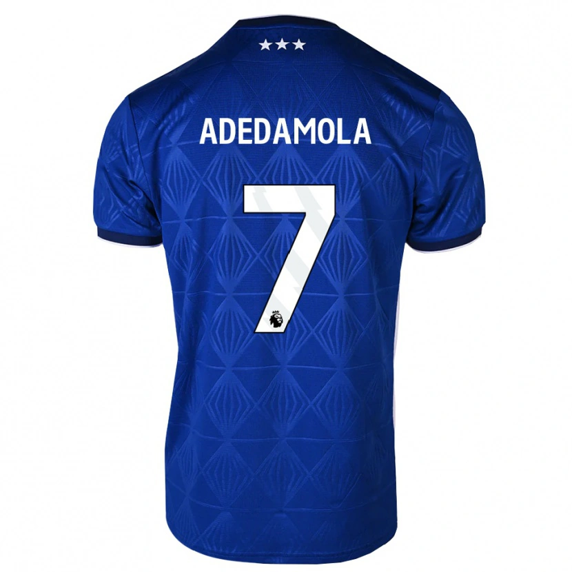 Danxen Herren Joel Adedamola #7 Mittelblau Weiß Rot Heimtrikot Trikot 2026/27 T-Shirt