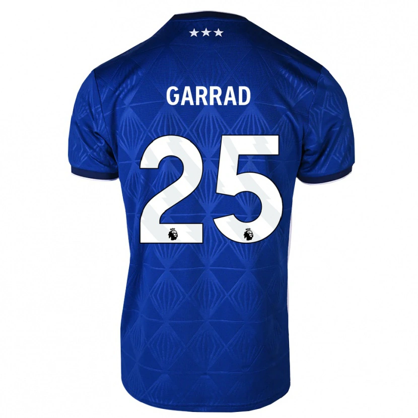 Danxen Herren Grace Garrad #25 Mittelblau Weiß Rot Heimtrikot Trikot 2026/27 T-Shirt
