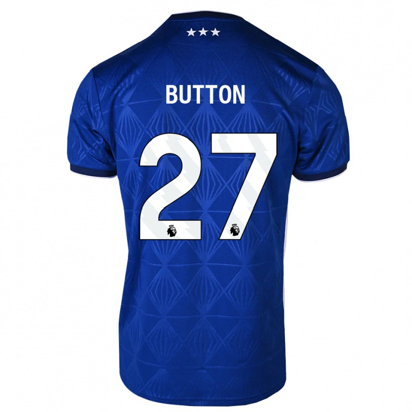 Danxen Herren David Button #27 Mittelblau Weiß Rot Heimtrikot Trikot 2026/27 T-Shirt