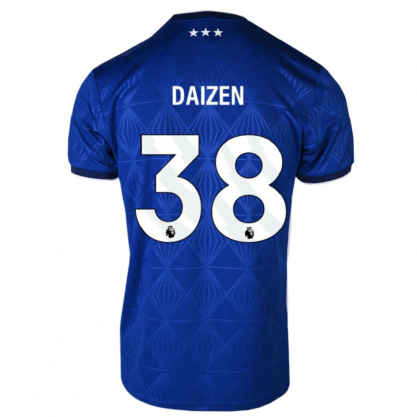 Danxen Herren Daizen Maeda #38 Mittelblau Weiß Rot Heimtrikot Trikot 2026/27 T-Shirt