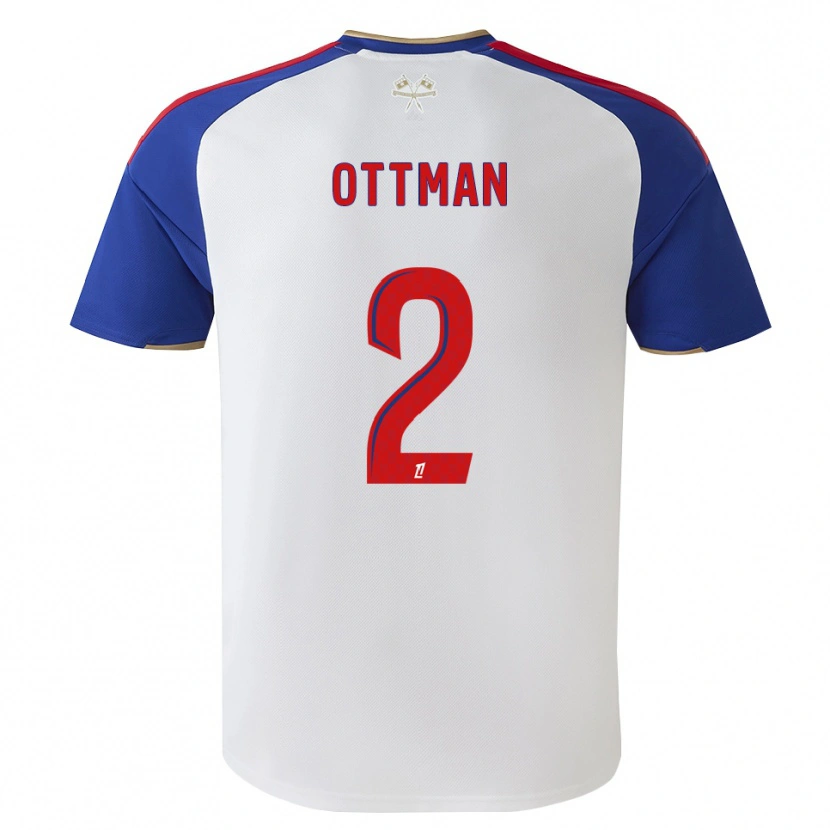 Danxen Herren Ottman Katırağ #2 Königsblau Rot Weiß Heimtrikot Trikot 2026/27 T-Shirt