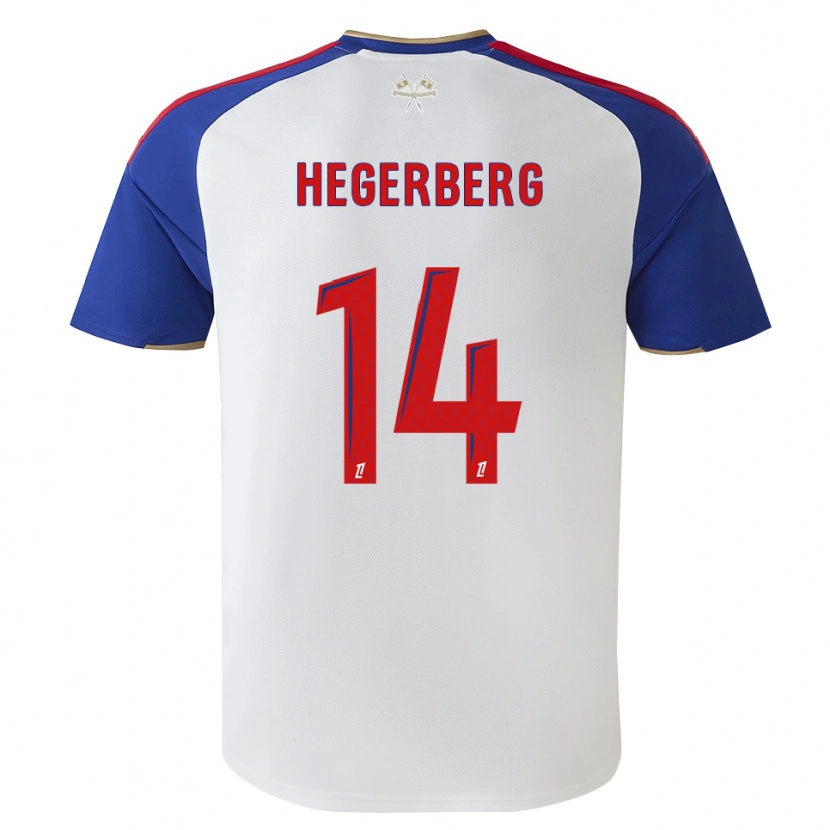 Danxen Herren Ada Hegerberg #14 Königsblau Rot Weiß Heimtrikot Trikot 2026/27 T-Shirt