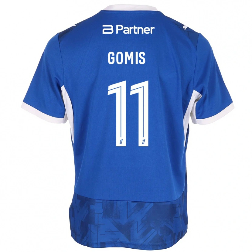 Danxen Herren Iron Gomis #11 Mittelblau Weiß Heimtrikot Trikot 2026/27 T-Shirt