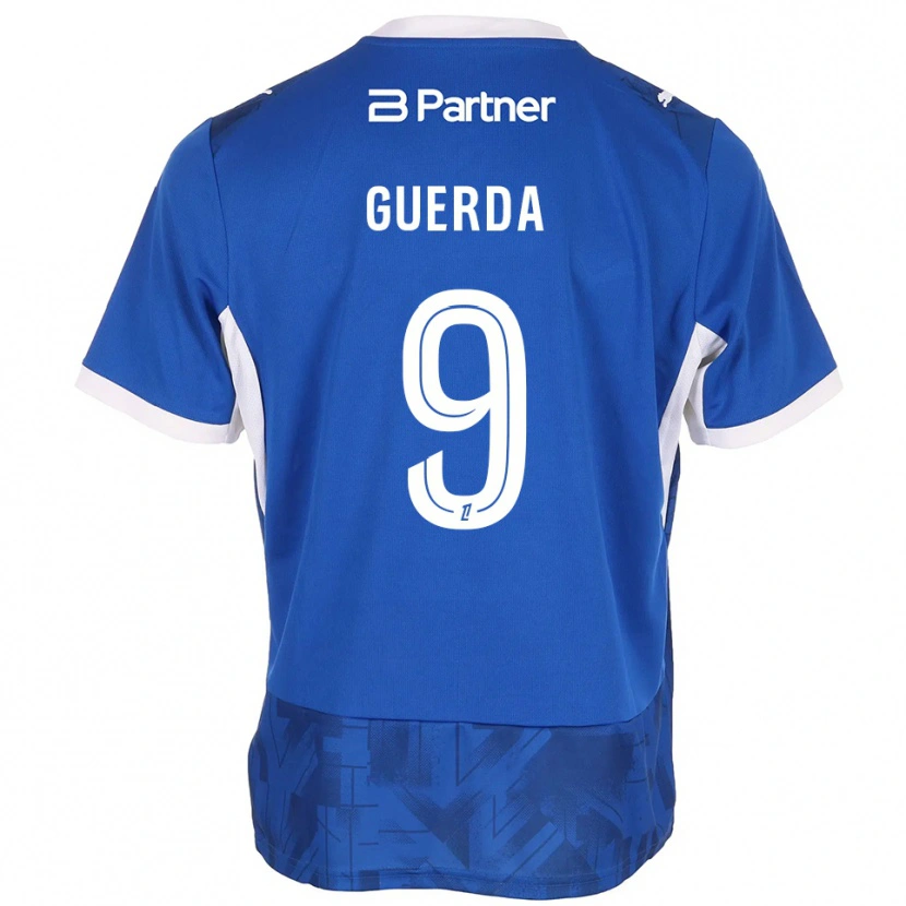 Danxen Herren Rylan Guerda #9 Mittelblau Weiß Heimtrikot Trikot 2026/27 T-Shirt