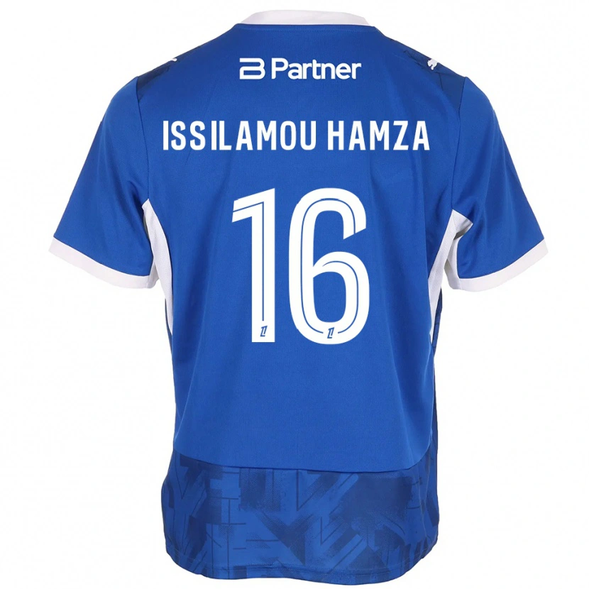 Danxen Herren Fayyad Issilamou Hamza #16 Mittelblau Weiß Heimtrikot Trikot 2026/27 T-Shirt