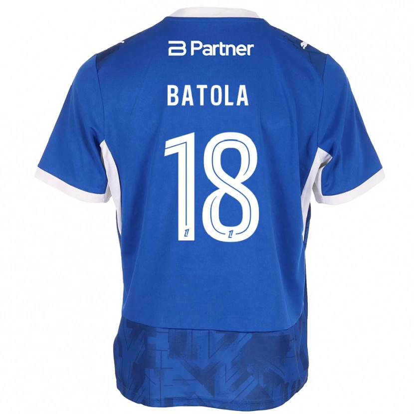 Danxen Herren Christ Batola #18 Mittelblau Weiß Heimtrikot Trikot 2026/27 T-Shirt