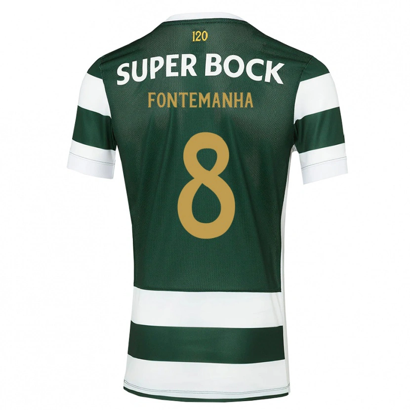 Danxen Herren Rita Fontemanha #8 Dunkelschiefergrau Weiß Heimtrikot Trikot 2026/27 T-Shirt
