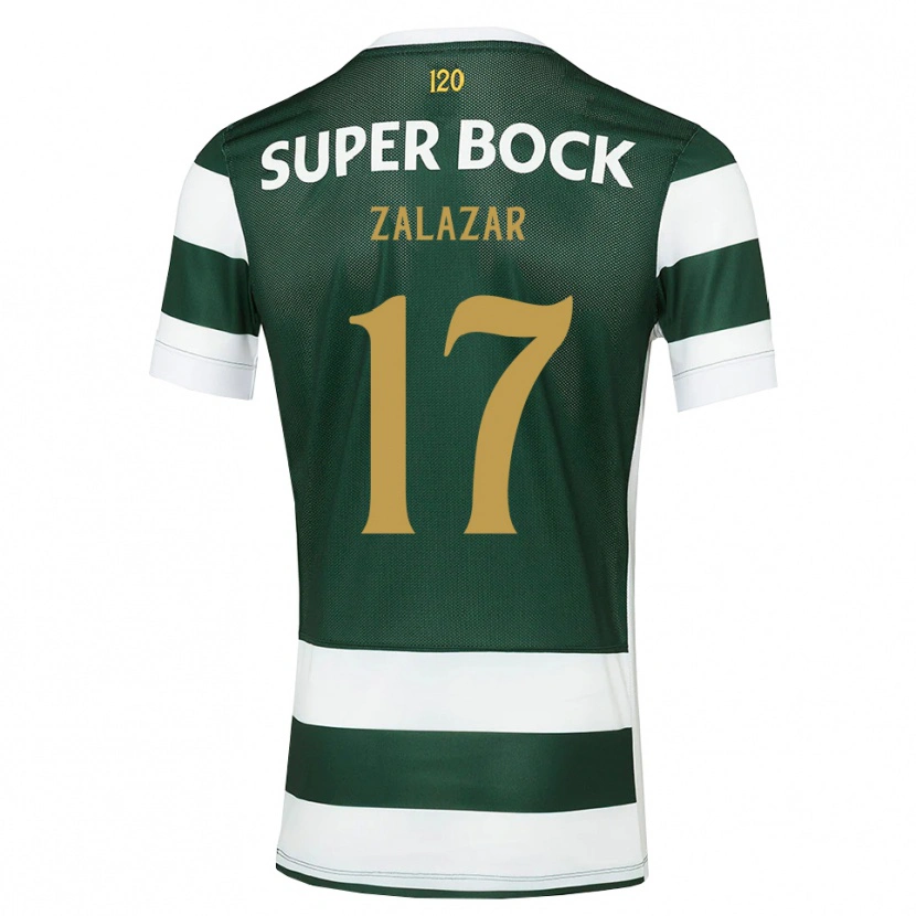 Danxen Herren Rodrigo Zalazar #17 Dunkelschiefergrau Weiß Heimtrikot Trikot 2026/27 T-Shirt