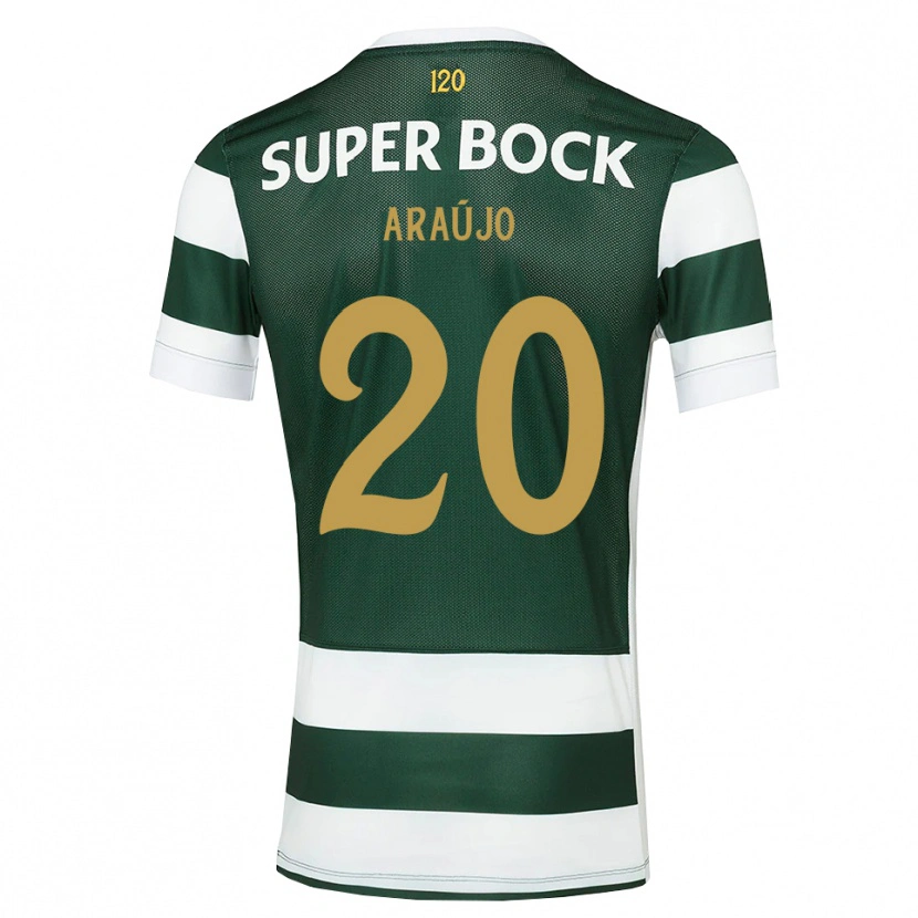 Danxen Herren Maxi Araújo #20 Dunkelschiefergrau Weiß Heimtrikot Trikot 2026/27 T-Shirt