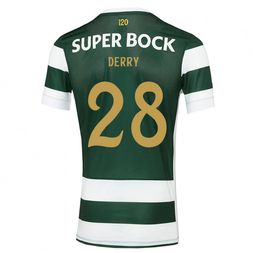 Danxen Herren Jesse Derry #28 Dunkelschiefergrau Weiß Heimtrikot Trikot 2026/27 T-Shirt