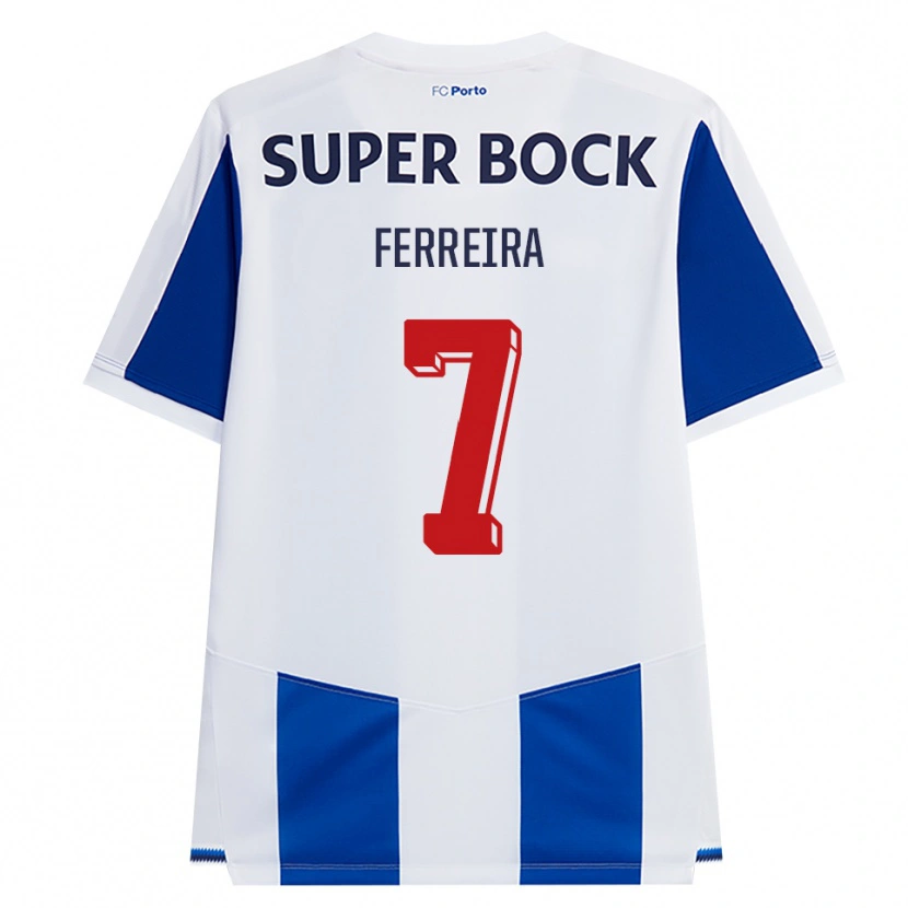 Danxen Herren Maria Ferreira #7 Blau Weiß Rot Heimtrikot Trikot 2026/27 T-Shirt