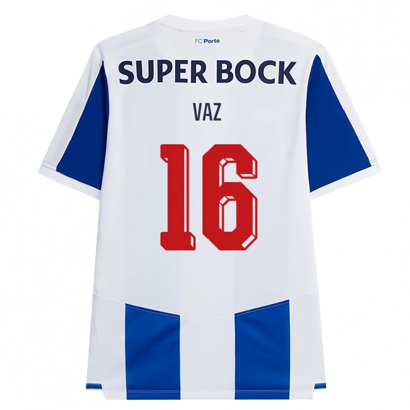 Danxen Herren Matilde Vaz #16 Blau Weiß Rot Heimtrikot Trikot 2026/27 T-Shirt