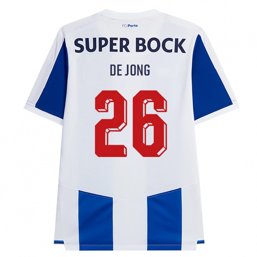 Danxen Herren Luuk De Jong #26 Blau Weiß Rot Heimtrikot Trikot 2026/27 T-Shirt