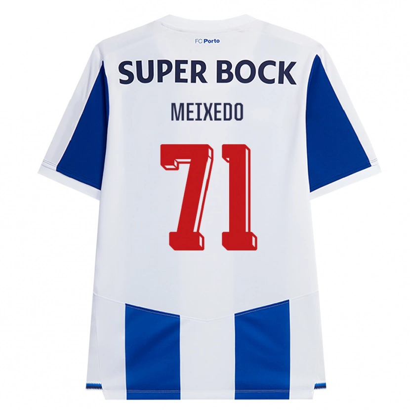 Danxen Herren Francisco Meixedo #71 Blau Weiß Rot Heimtrikot Trikot 2026/27 T-Shirt