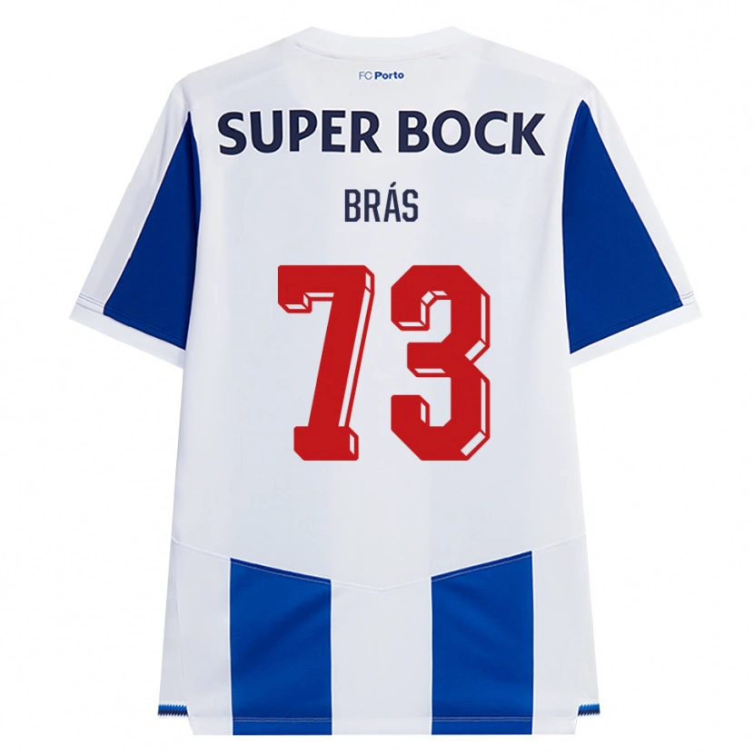 Danxen Herren Gabriel Brás #73 Blau Weiß Rot Heimtrikot Trikot 2026/27 T-Shirt
