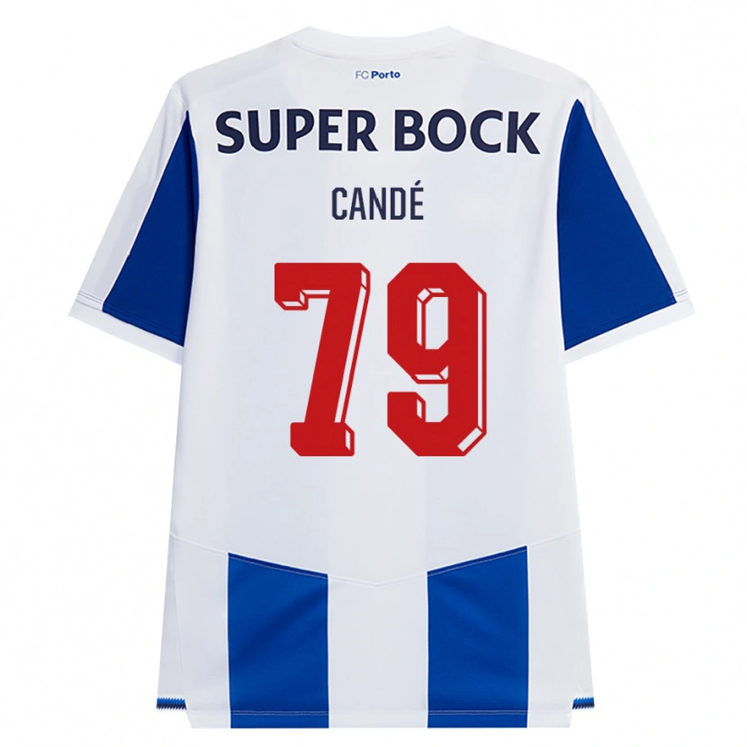 Danxen Herren Umaro Candé #79 Blau Weiß Rot Heimtrikot Trikot 2026/27 T-Shirt