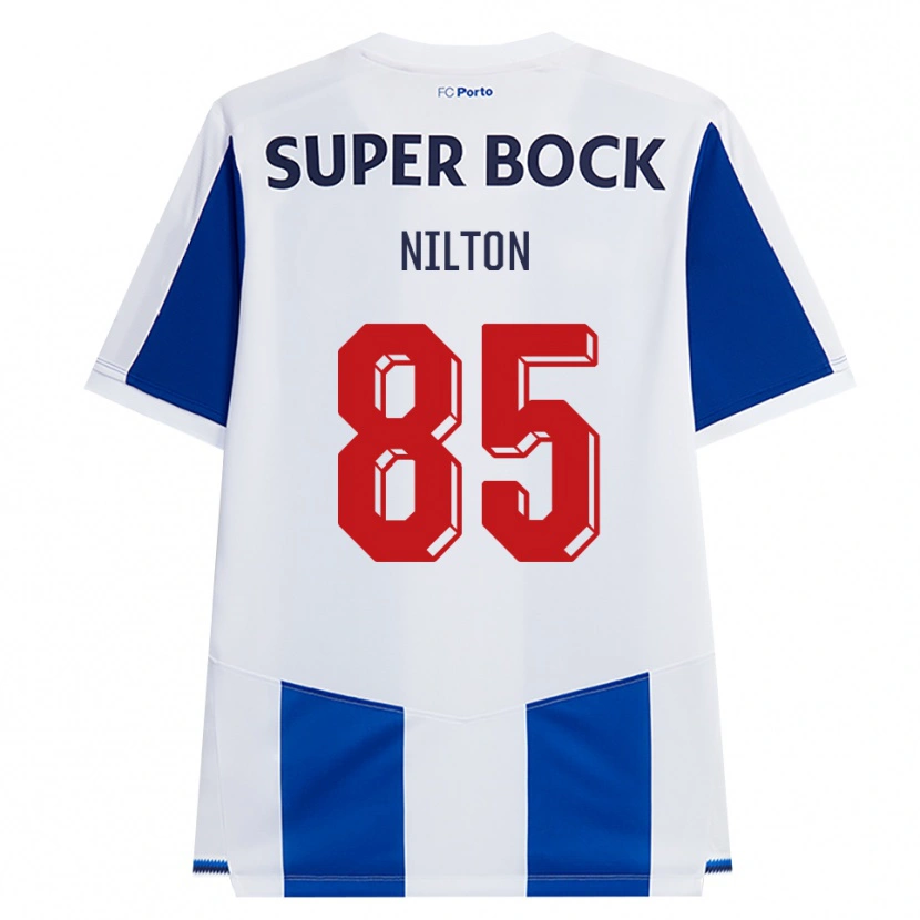 Danxen Herren Nilton #85 Blau Weiß Rot Heimtrikot Trikot 2026/27 T-Shirt
