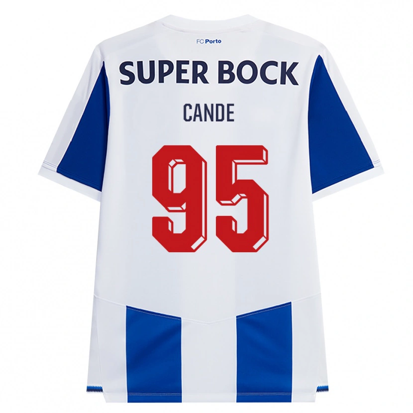 Danxen Herren Anhá Cande #95 Blau Weiß Rot Heimtrikot Trikot 2026/27 T-Shirt