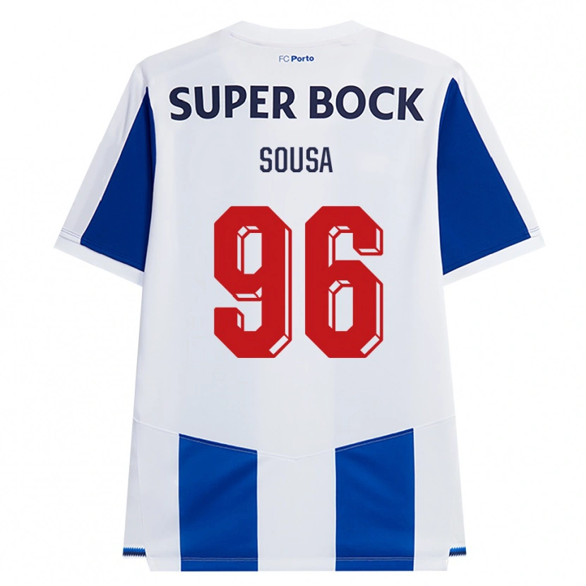 Danxen Herren Filipe Sousa #96 Blau Weiß Rot Heimtrikot Trikot 2026/27 T-Shirt