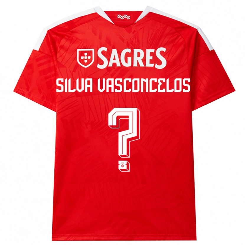 Danxen Herren Martim Silva Vasconcelos #0 Rot Weiß Gelb Heimtrikot Trikot 2026/27 T-Shirt