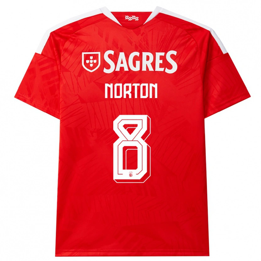 Danxen Herren Andreia Norton #8 Rot Weiß Gelb Heimtrikot Trikot 2026/27 T-Shirt