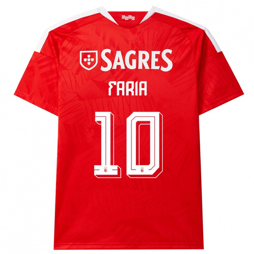 Danxen Herren Andreia Faria #10 Rot Weiß Gelb Heimtrikot Trikot 2026/27 T-Shirt