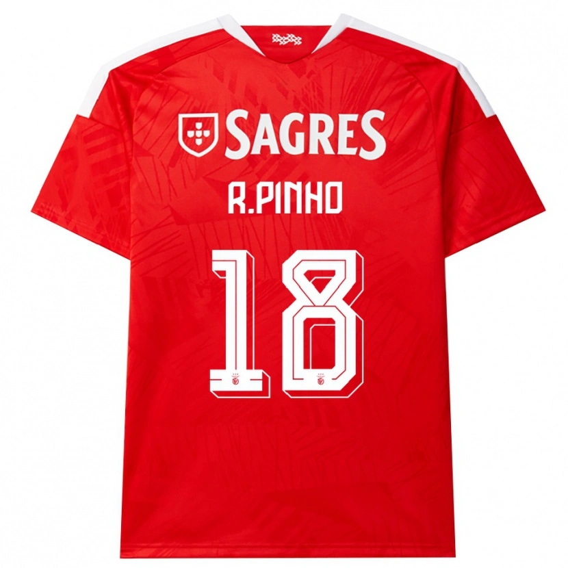 Danxen Herren Rodrigo Pinho #18 Rot Weiß Gelb Heimtrikot Trikot 2026/27 T-Shirt