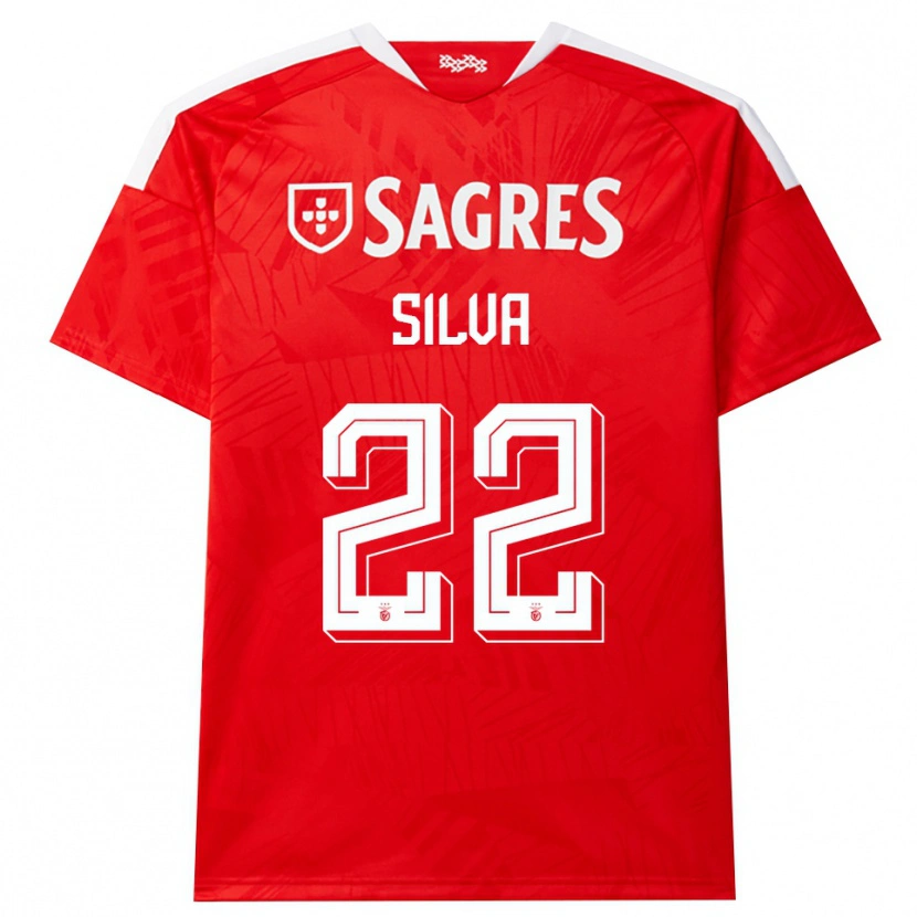 Danxen Herren Amelia Silva #22 Rot Weiß Gelb Heimtrikot Trikot 2026/27 T-Shirt