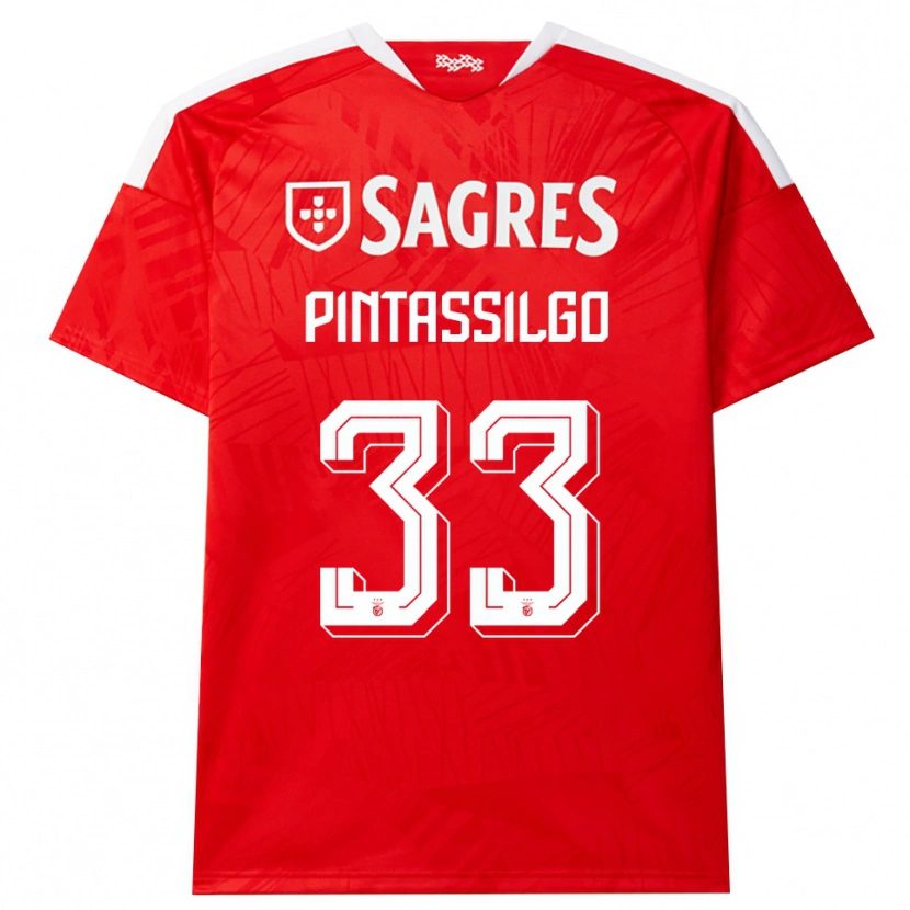 Danxen Herren Lara Pintassilgo #33 Rot Weiß Gelb Heimtrikot Trikot 2026/27 T-Shirt