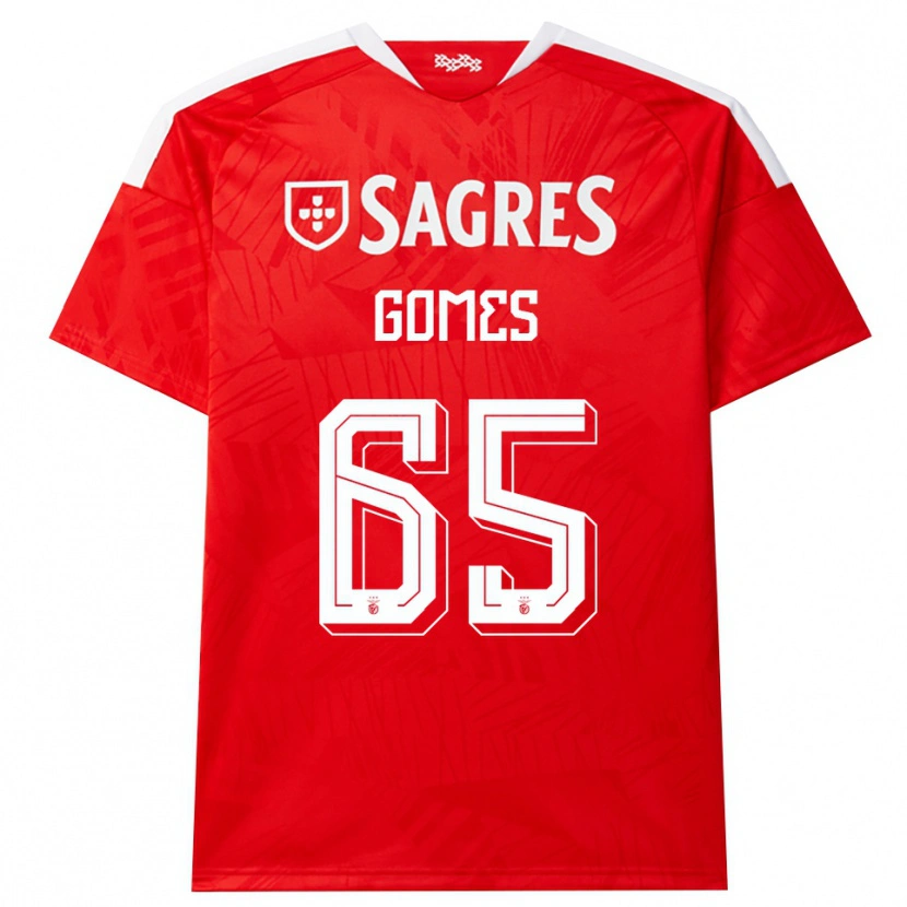 Danxen Herren André Gomes #65 Rot Weiß Gelb Heimtrikot Trikot 2026/27 T-Shirt