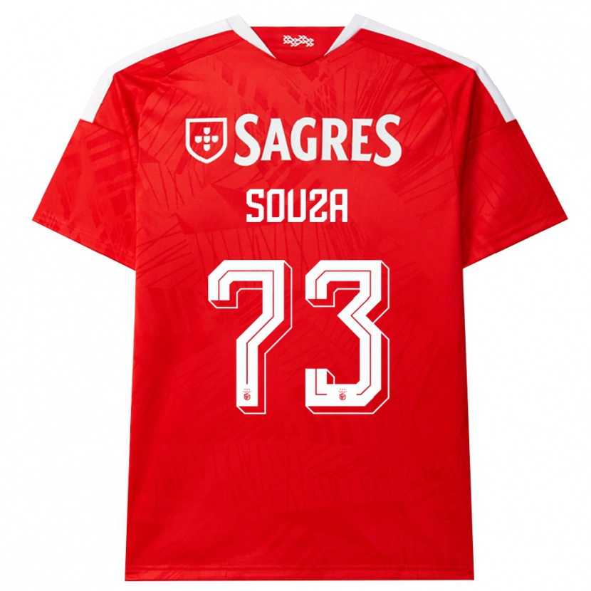Danxen Herren Beni Souza #73 Rot Weiß Gelb Heimtrikot Trikot 2026/27 T-Shirt