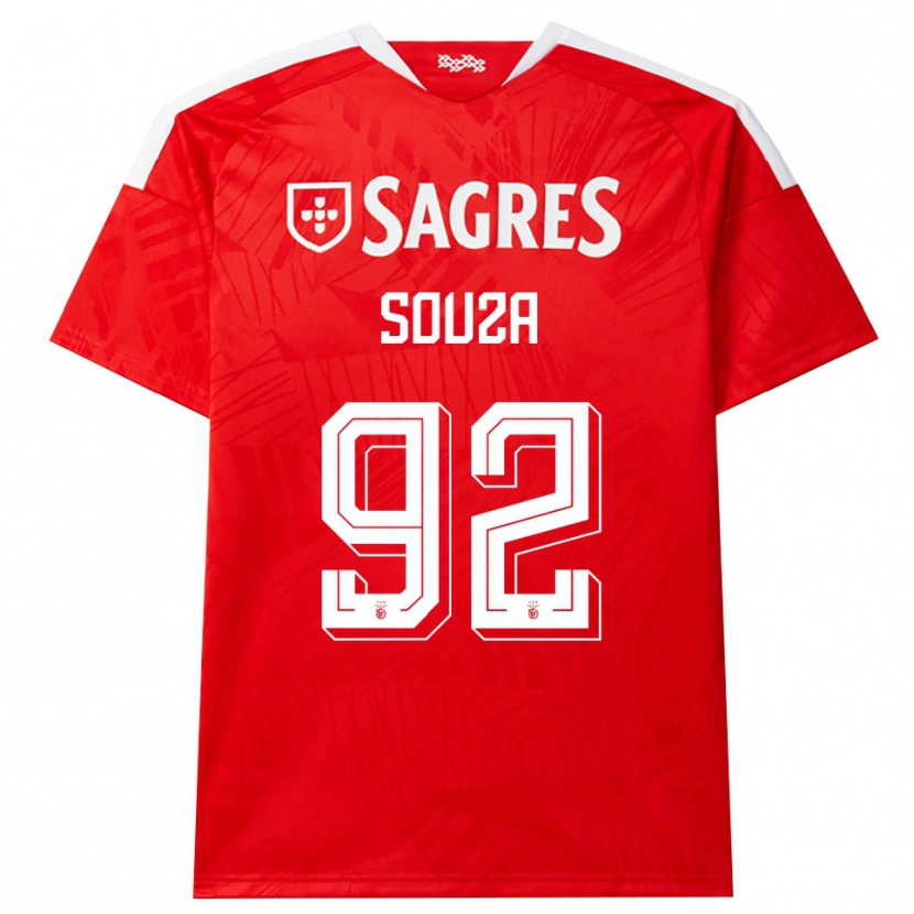 Danxen Herren Pedro Souza #92 Rot Weiß Gelb Heimtrikot Trikot 2026/27 T-Shirt