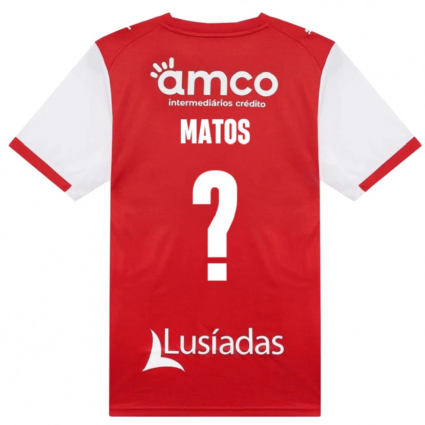 Danxen Herren Francisco Matos #0 Weiß Rot Schwarz Heimtrikot Trikot 2026/27 T-Shirt