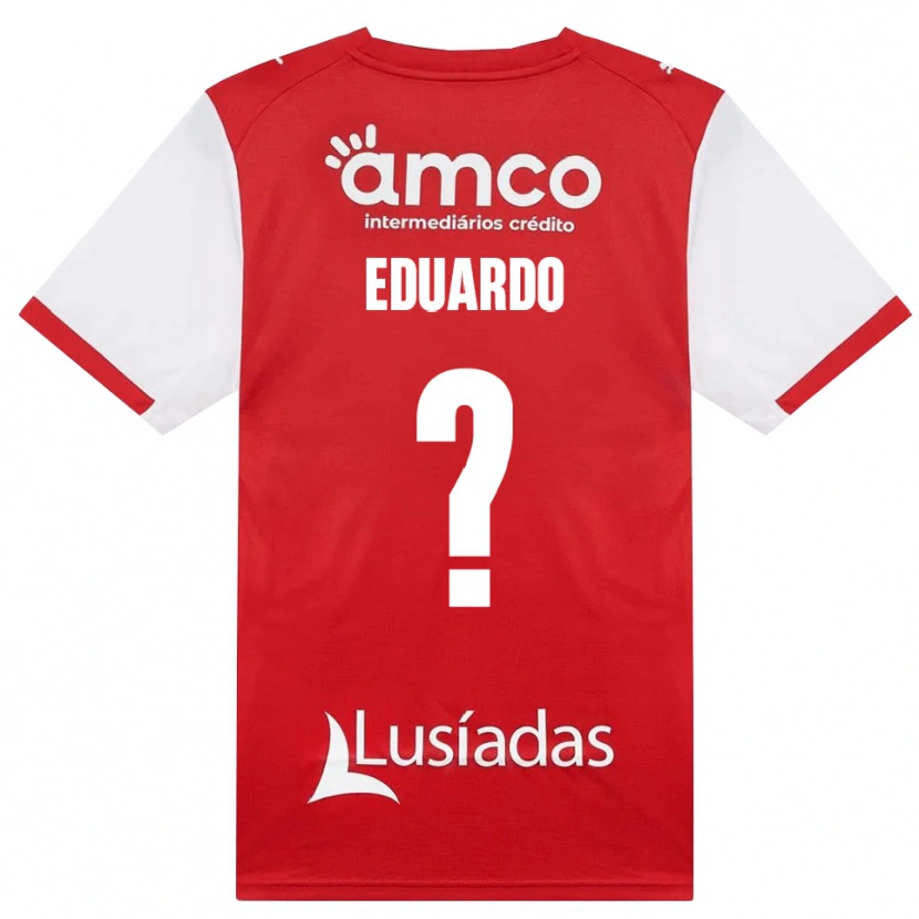 Danxen Herren Eduardo Costa #0 Weiß Rot Schwarz Heimtrikot Trikot 2026/27 T-Shirt