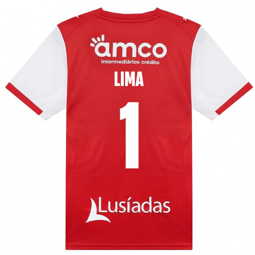 Danxen Herren Aline Lima #1 Weiß Rot Schwarz Heimtrikot Trikot 2026/27 T-Shirt