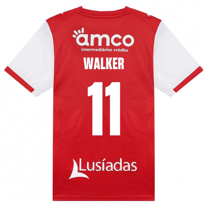 Danxen Herren Ellie Walker #11 Weiß Rot Schwarz Heimtrikot Trikot 2026/27 T-Shirt