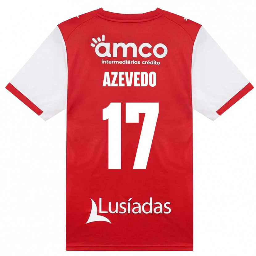 Danxen Herren Mariana Azevedo #17 Weiß Rot Schwarz Heimtrikot Trikot 2026/27 T-Shirt