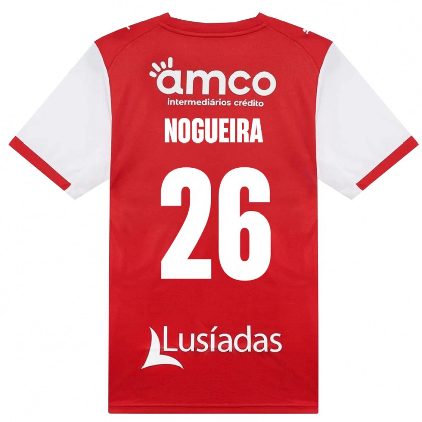 Danxen Herren Ana Nogueira #26 Weiß Rot Schwarz Heimtrikot Trikot 2026/27 T-Shirt