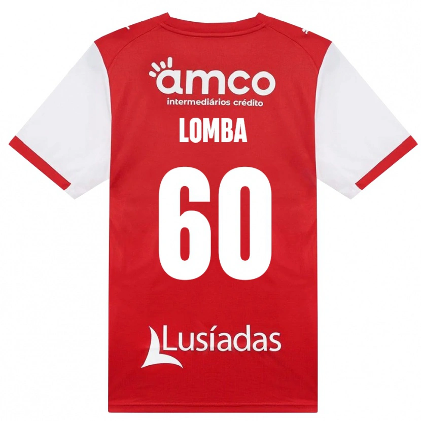 Danxen Herren João Lomba #60 Weiß Rot Schwarz Heimtrikot Trikot 2026/27 T-Shirt