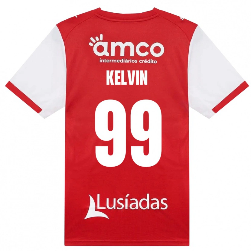 Danxen Herren Kauan Kelvin #99 Weiß Rot Schwarz Heimtrikot Trikot 2026/27 T-Shirt